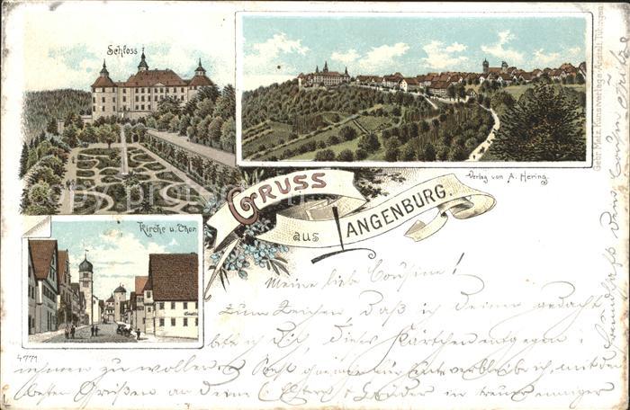 Langenburg Wuerttemberg Schloss