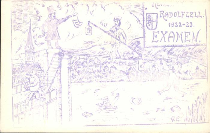 Radolfzell Bodensee Examen Zeichnung