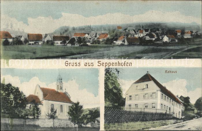 Seppenhofen Kirche Rathaus