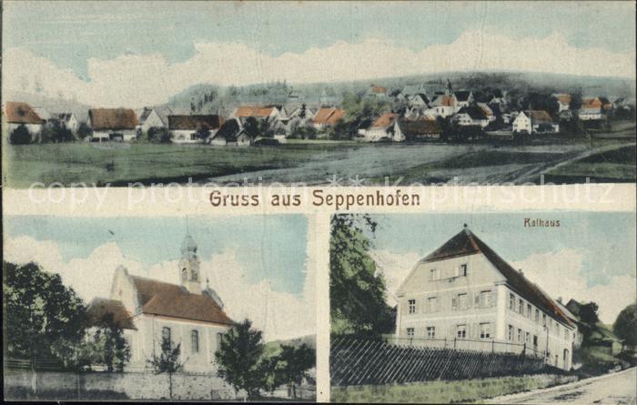Seppenhofen Kirche Rathaus