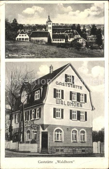 Denkendorf Wuerttemberg Restaurant Waldhorn Wilh. Pfisterer
