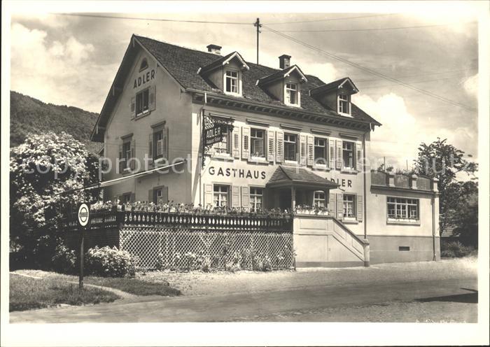 Glottertal Gasthaus zum Adler Aug. Faller