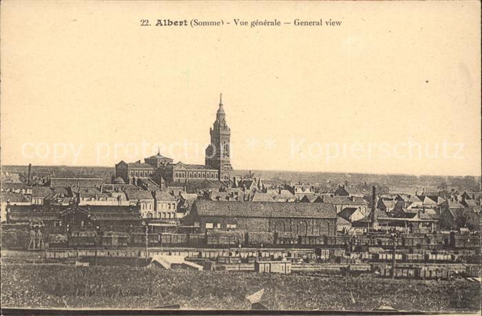 Albert Somme Vue generale Eglise