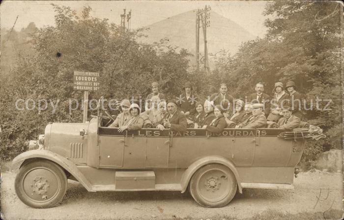 Lourdes Hautes Pyrenees Autobus Ausflugsfahrt