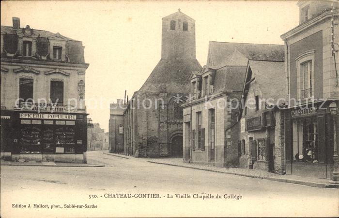Chateau-Gontier Vieille Chapelle du College