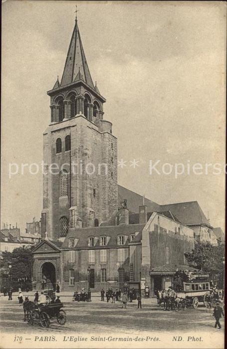 Paris Eglise Saint Germain des Pres Pferdekut