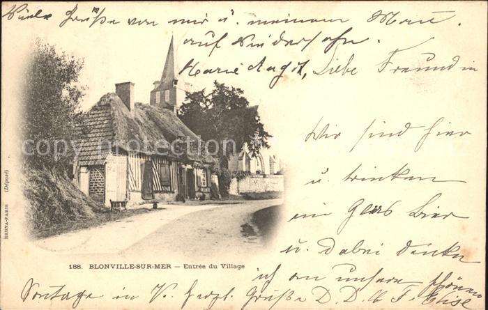 Blonville-sur-Mer Entree du Village