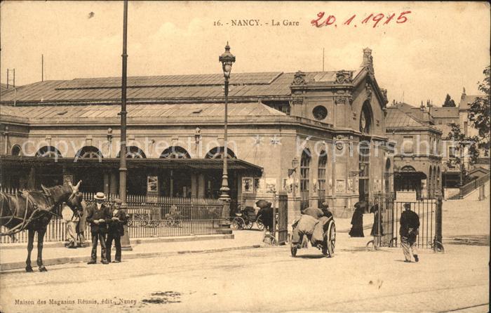 Nancy Lothringen La Gare