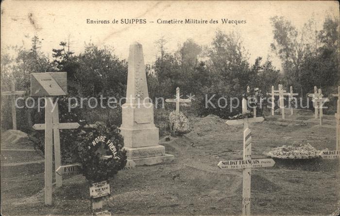 Suippes Cimetiere Militaire des Wacques