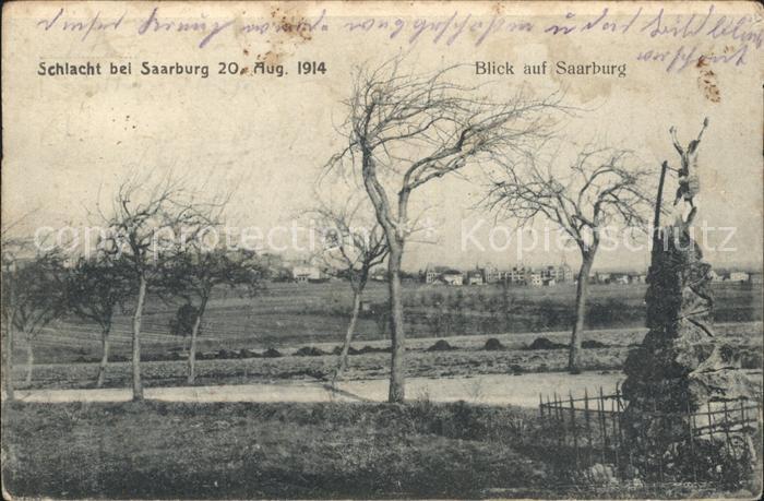 Saarburg Lothringen Schlacht bei Saarburg August 1914 1. We