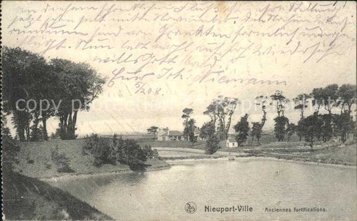 NIEUPORT Nieuwpoort West-Vlaanderen Belgie Anciennes fortifications