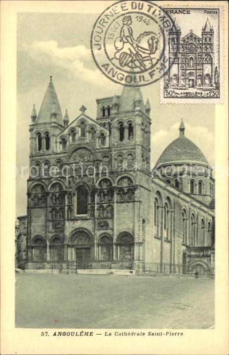 Angouleme Cathedrale Saint Pierre Journee du Timb