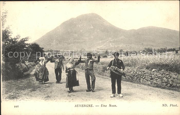 Auvergne Region Une Noce