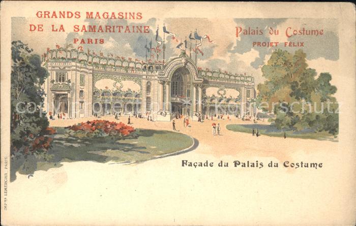 Paris Palais du Costume Grands Magasins de la