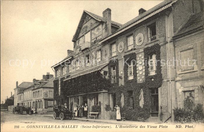 Gonneville-la-Mallet Hostellerie des Vieux Plats