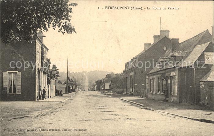 Etreaupont Route de Vervins