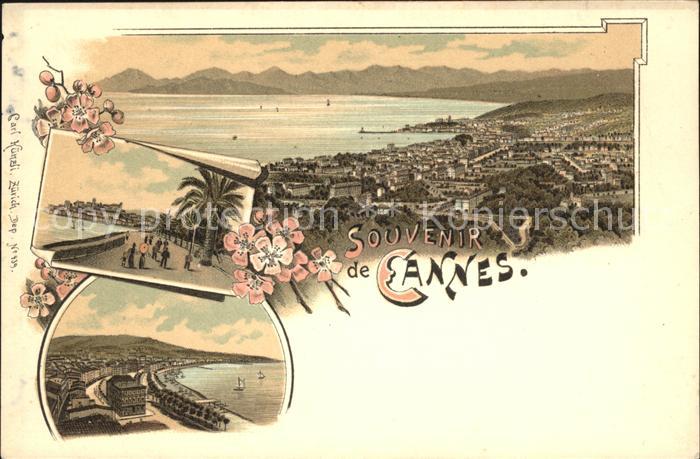 Cannes Alpes-Maritimes Panorama Cote d_Azur et les Montagnes P