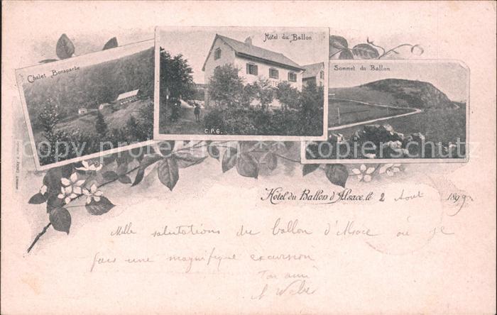 Ballon d Alsace Hotel Chalet Bonaparte Sommet du Ballon