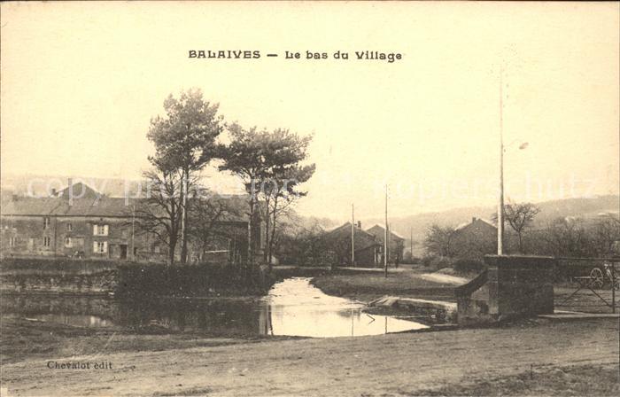 Balaives-et-Butz Le bas du Village