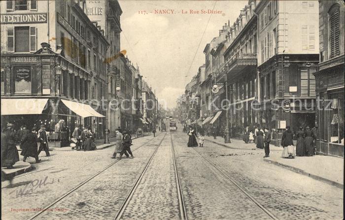 Nancy Lothringen Rue St Dizier