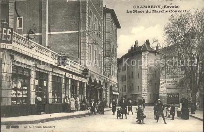 Chambery Savoie Place du Marche Couvert