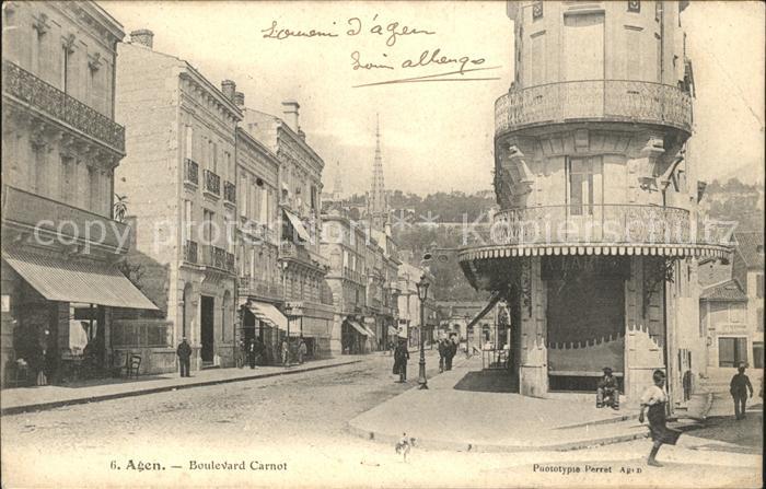 Agen Lot et Garonne Boulevard Carnot