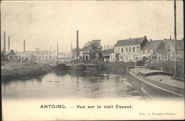 Antoing Vue sur le vieil Escaut