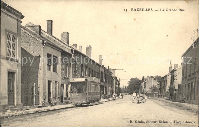 Bazeilles La Grande Rue Tram