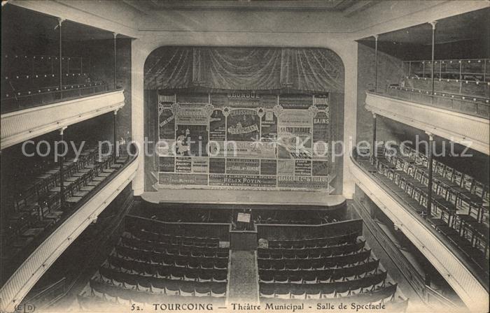 Tourcoing 59 Theatre Municipal Salle de Spectacle