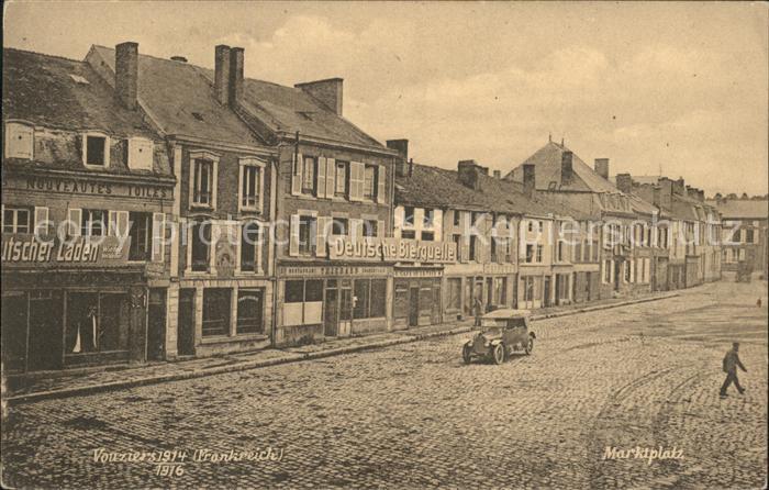 Vouziers Marktplatz