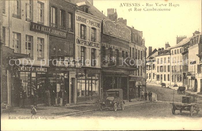 Avesnes-sur-Helpe Rue Victor Hugo Rue Cambresienne