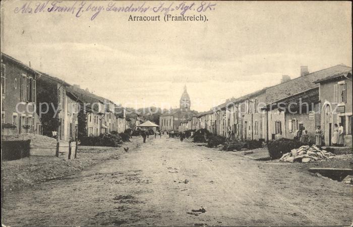 Arracourt Strassenpartie