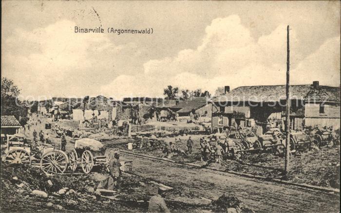 Binarville Ruines Grande Guerre 1. Weltkrieg Nr. 3