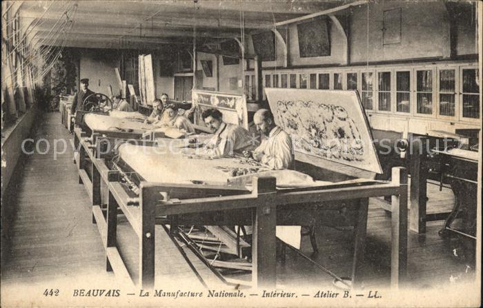 Beauvais 60 Manufacture Nationale Interieur Atelier