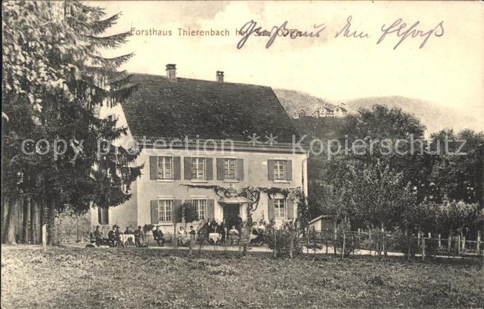Sulz Elsass Forsthaus Thierenbach