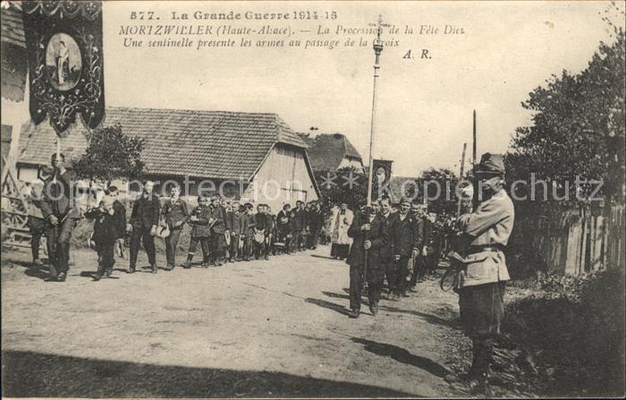 Mortzwiller Procession de la Fete Dieu
