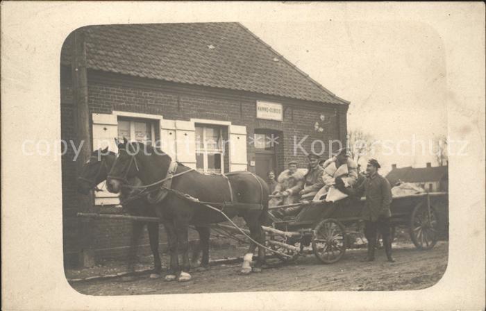Gavrelle Postfuhrwerk