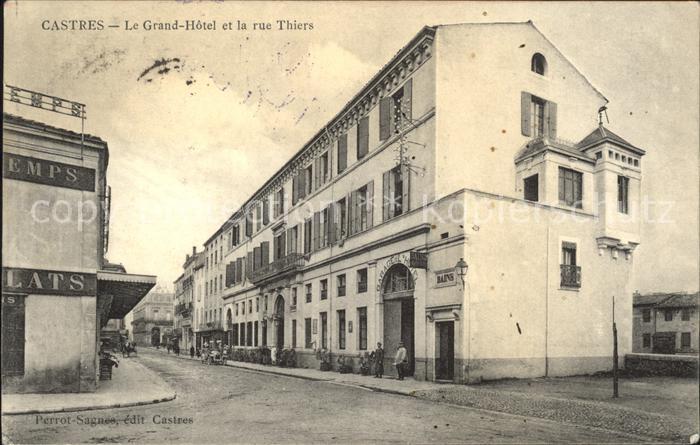 Castres Tarn Grand-Hotel Rue Thiers