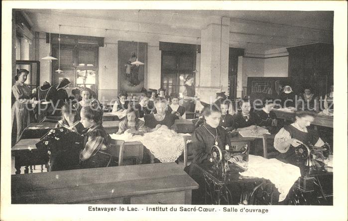 Estavayer-le-Lac Institut du Sacre Coeur Salle d ouvrage