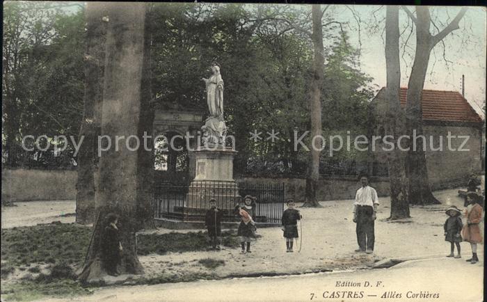 Castres Tarn Allees Corbieres Monument Gefangenenpos
