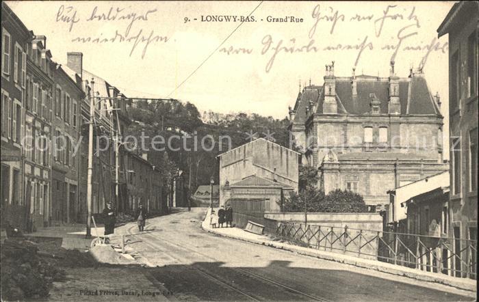 Longwy Lothringen Grand Rue Soldatenbrief