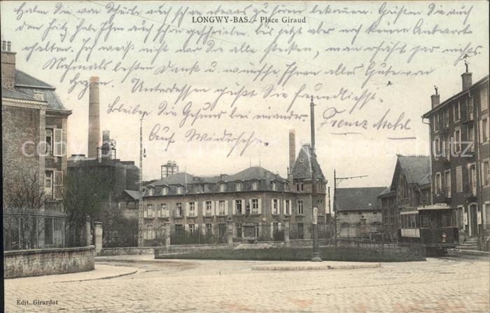 Longwy Lothringen Place Giraud Soldatenbrief