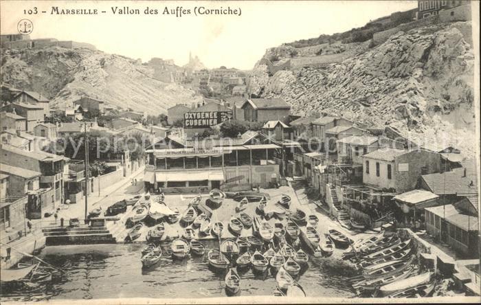 Marseille Bouches-du-Rhone Vallon des Auffes Corniche