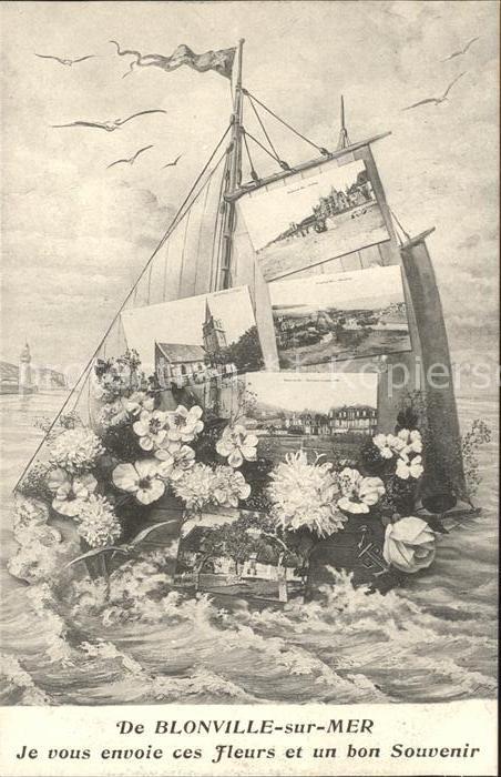 Blonville-sur-Mer Fleurs et un bon Souvenir