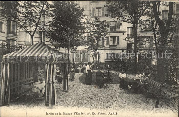 Paris Jardin de la Maison d_Etudes
