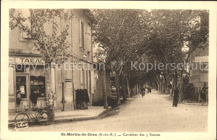 Saint-Martin-de-Crau Carrefour des 5 Routes