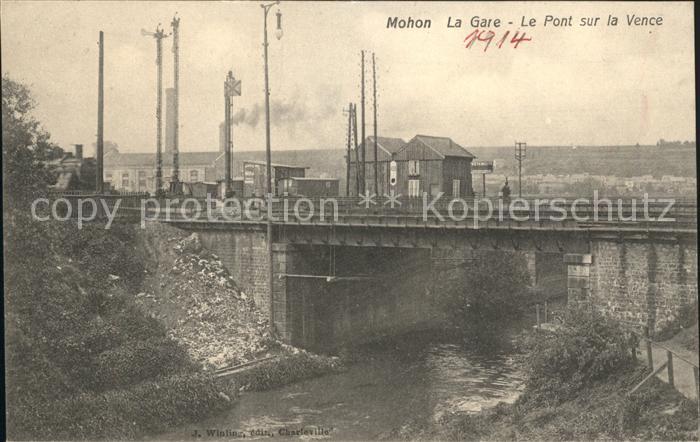Mohon Ardennes Gare Pont sur la Vence Industrie