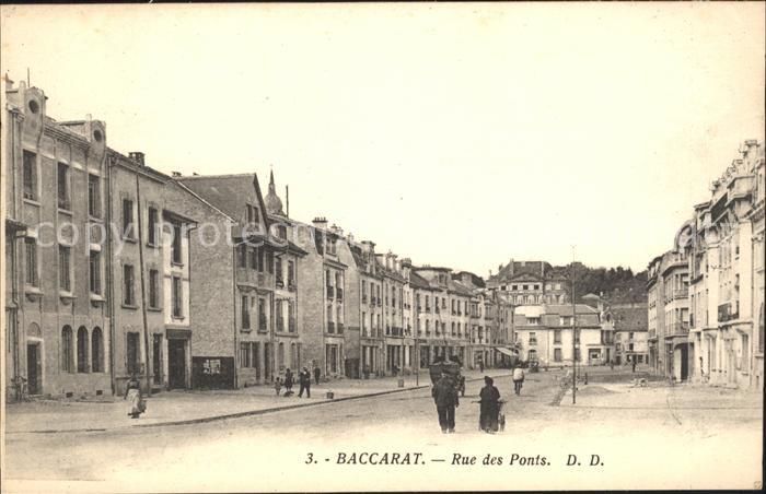 Baccarat Rue des Ponts