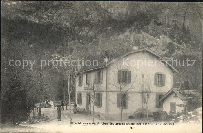 Saleve Etablissement des Sources