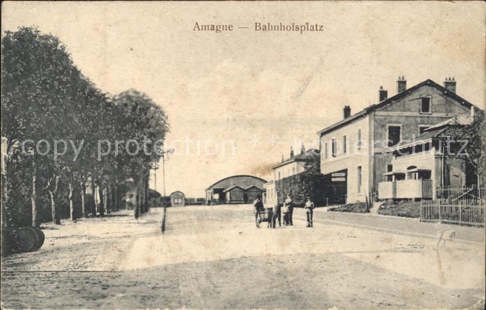 Amagne Bahnhofsplatz